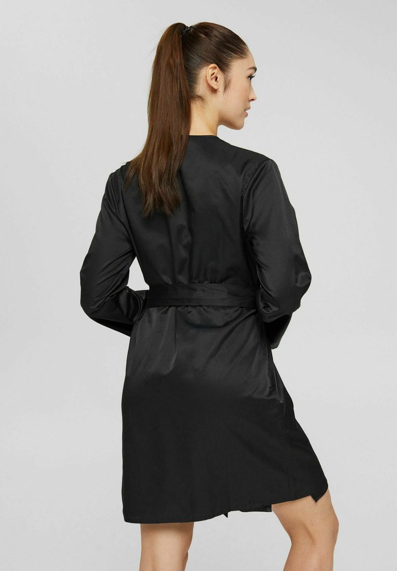 Damen Nachthemden | Esprit Bademantel black/schwarz - DU27853 Damen Nachthemden | Esprit Bademantel black/schwarz - DU27853