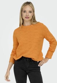ONLY ONLLOLLI NOOS - Jumper - Russet Orange