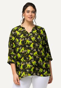 Ulla Popken 3/4 SLEEVE - Bluse - dark blue
