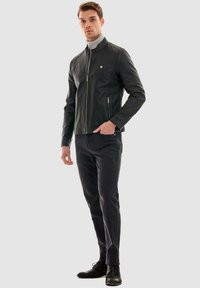 Pierre Cardin Jacka i konstläder - black