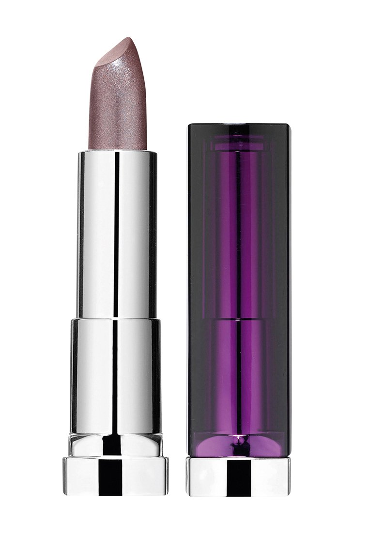 Rouge à lèvres avec une finition métallisée dans une teinte lavande, enfermé dans un tube argenté élégant. Accompagné d'un capuchon transparent violet.