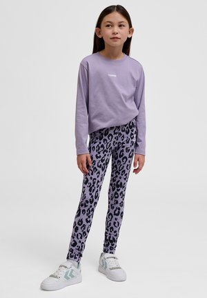 MUSSE - Leggings - lavender gray