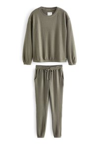 Next SOFT WAFFLE LONG SLEEVE - Nattøj sæt - sage green