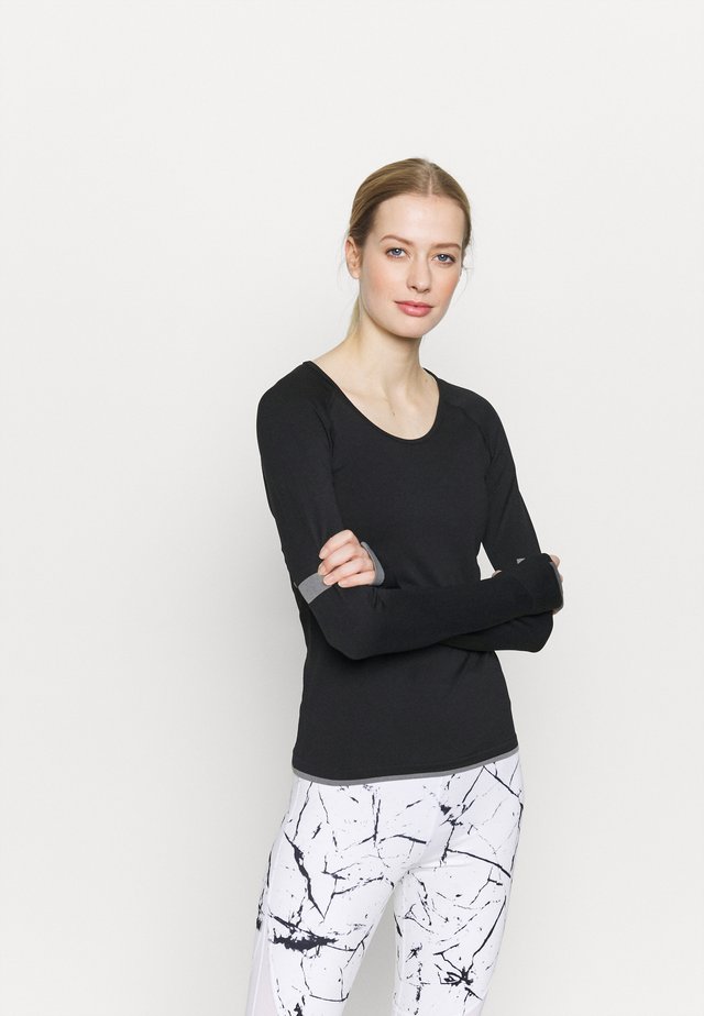 Maglietta a manica lunga - black