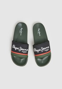 Pepe Jeans PORTOBELLO - Natikači - khaki green