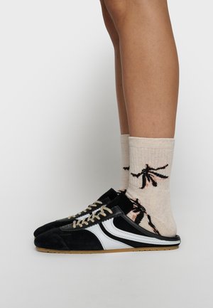 10DAYS, 10DAYS ACCESSORIES SOCKS ALL-OVER FLOWER - Sokken - soft white melee