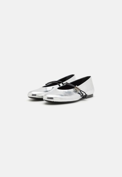 Iro TUTU MIRROR - Ballerine con cinturino - silver