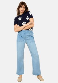LolaLiza Apdrukāts T-krekls - navy basic