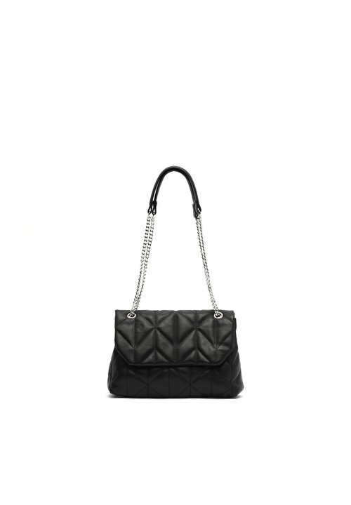 Petit Sac à Main Noir Femme – Soirée Et Quotidien – Tissu Fermoir