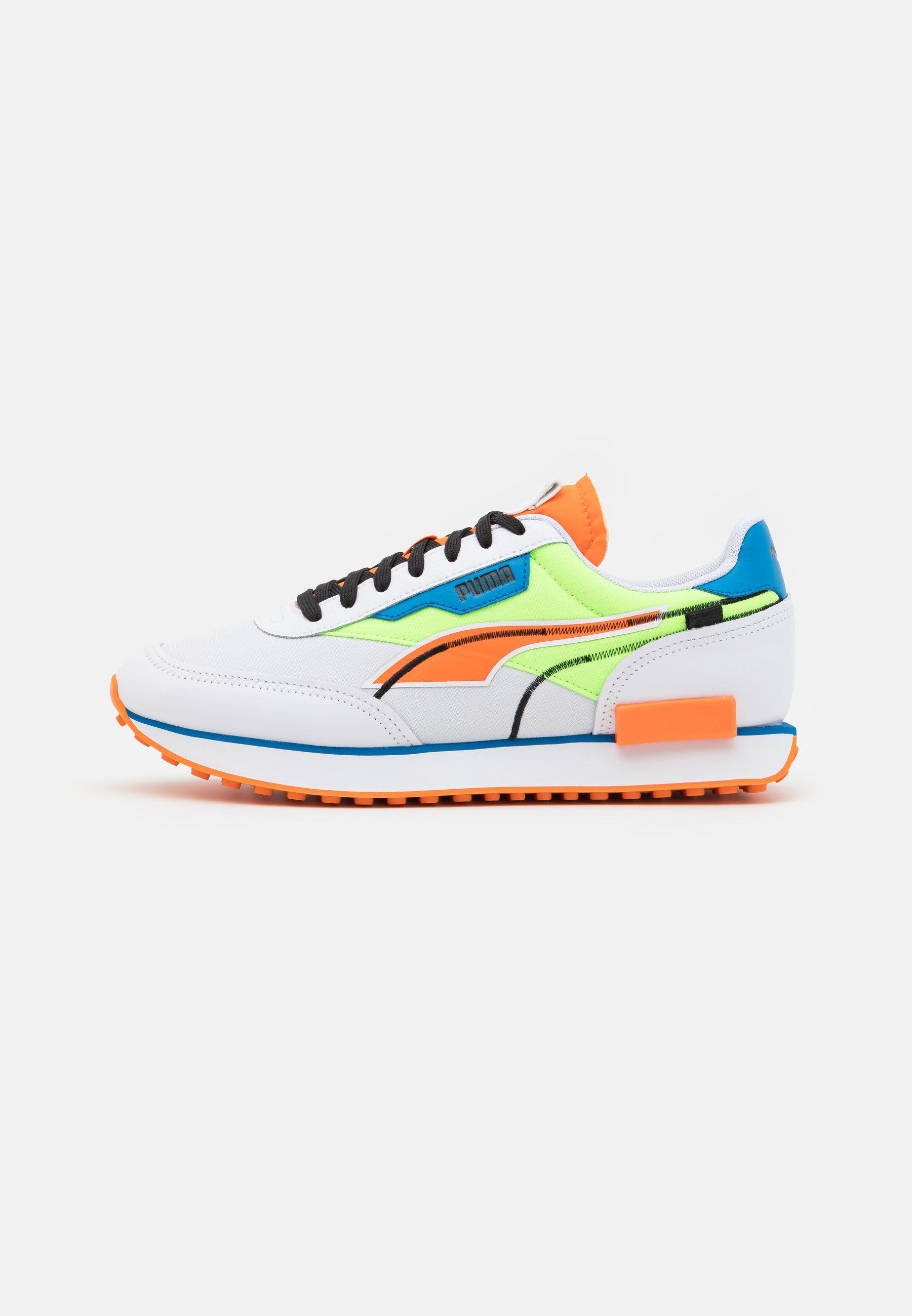 Puma Future Rider Twofold Unisex Trainers White Green Glare Vibrant Orange White Zalando Ie Puma Future Rider Twofold Unisex Trainers White Green Glare Vibrant Orange White Zalando Ie