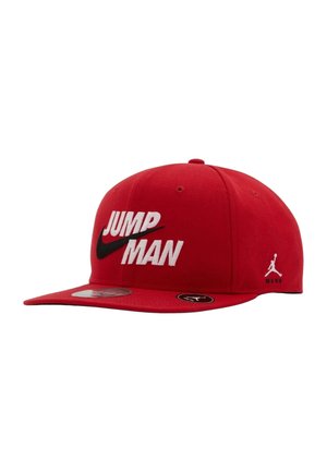 Jordan, JUMPMAN BY NIKE FLAT BRIM CAP - Cappellino - gym red