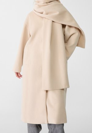 Klassischer Mantel - beige