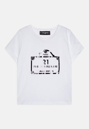 SHORT SLEEVES TEE - T-shirt imprimé - white