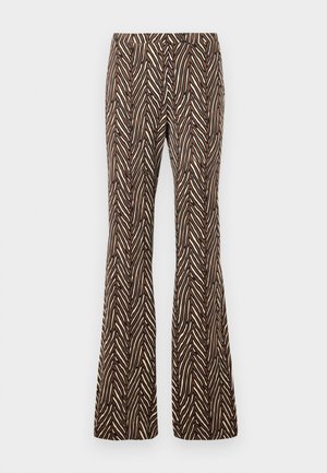 BROOKLYN PANTS - Pantaloni - brown