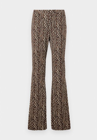 Diane von Furstenberg BROOKLYN PANTS - Püksid - brown