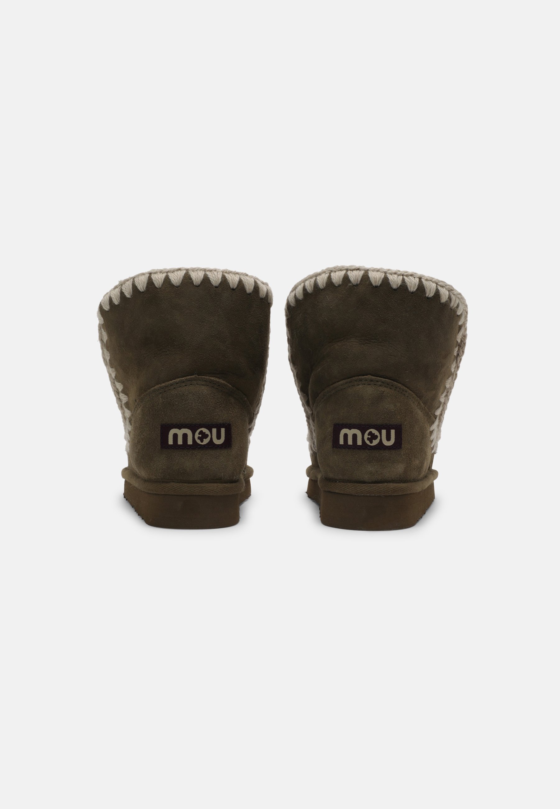 Mou Botas para la nieve - moos/verde - Zalando.es
