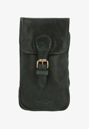 Gusti Leder, EBBE - Mobiltaske - grün