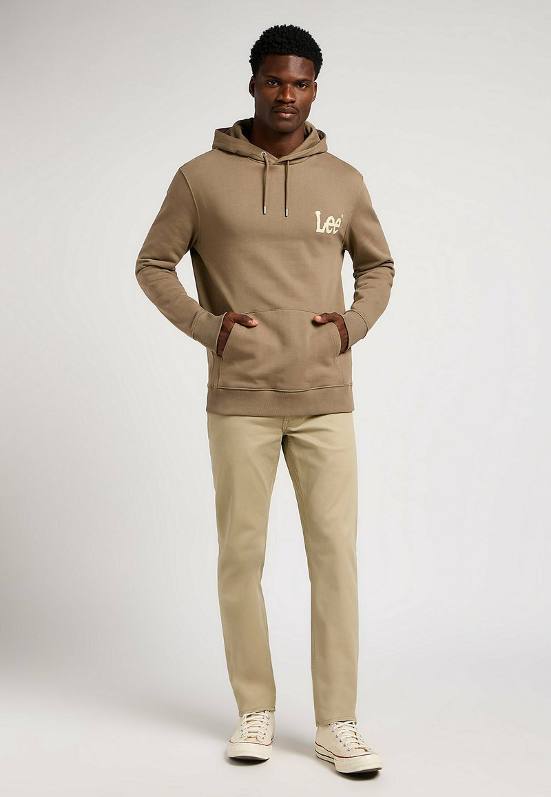 Lee WOBBLY Kapuzenpullover pebble/hellbraun Zalando