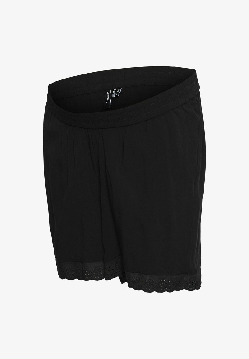 Moda Normal Vero Moda NORMAL GESCHNITTEN - Calções - black/preto - Zalando.pt