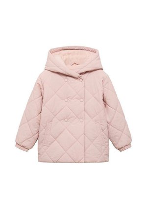 HOOD QUILTED  - Zimski plašč - pink