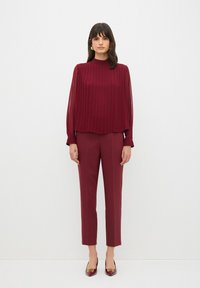 adL PLEATED  - Blouse - claret red