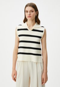 Koton REGULAR FIT - Striktrøje - black