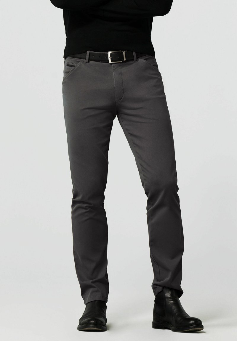 Meyer CHICAGO - MODERN FIT - Chino - anthrazit