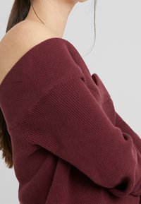 VILA Pullover - dark purple