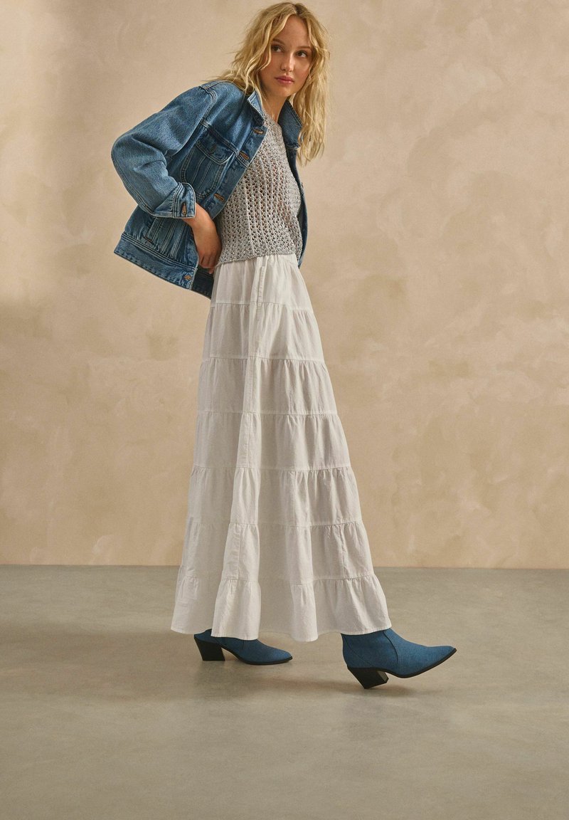 Next FOREVER COMFORT WESTERN - Stivaletti texani / biker - mottled blue