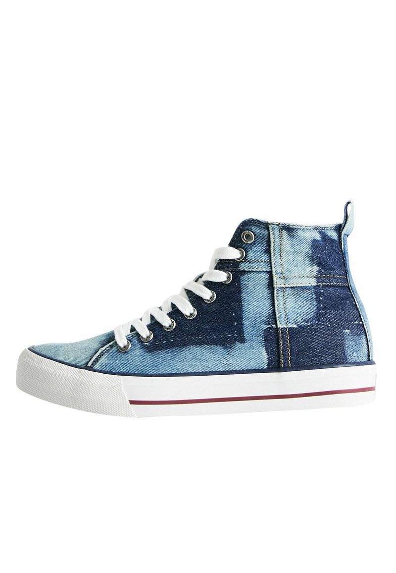 Desigual Sneakers hoog blauw Desigual Sneakers hoog blauw