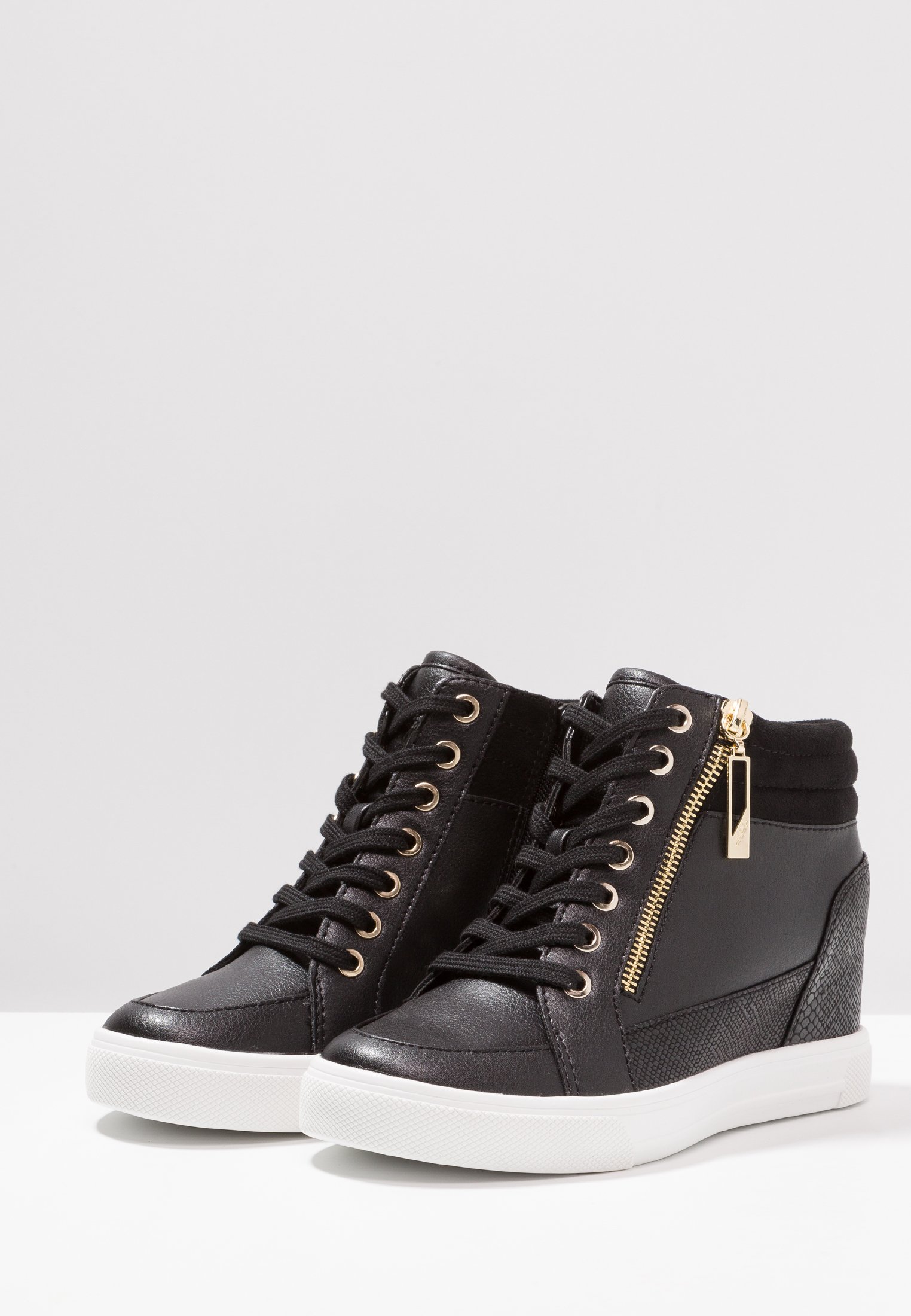 aldo black high tops