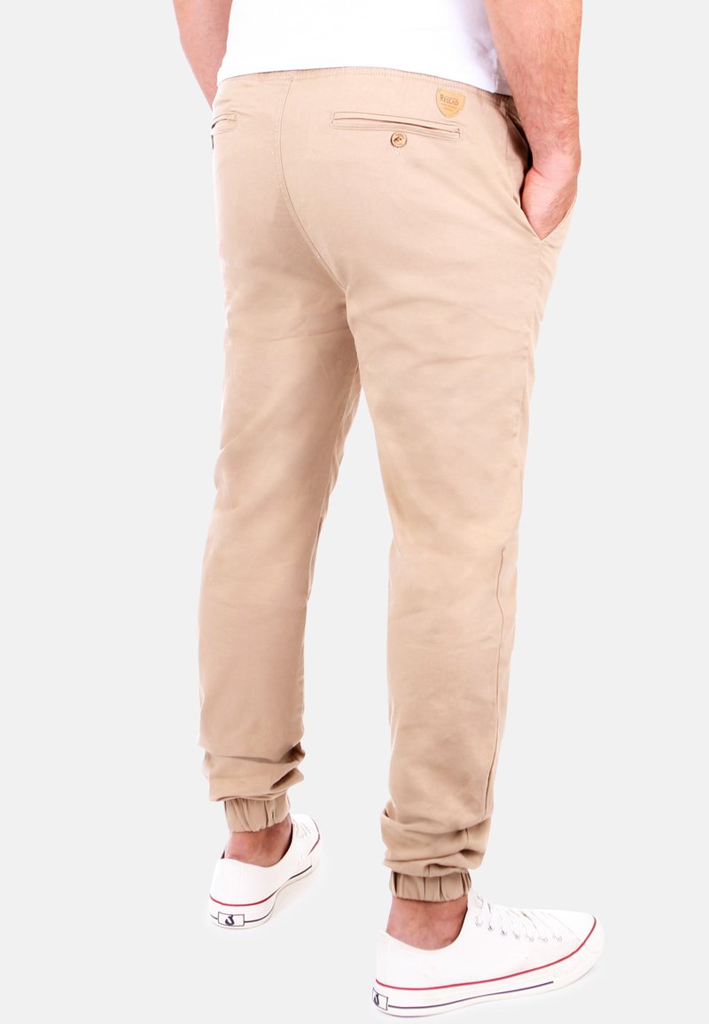 Herren Chinos | RESLAD Stoffhose beige - WB67945 Herren Chinos | RESLAD Stoffhose beige - WB67945