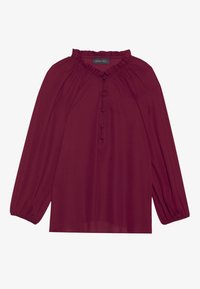 Bluse - burgundy