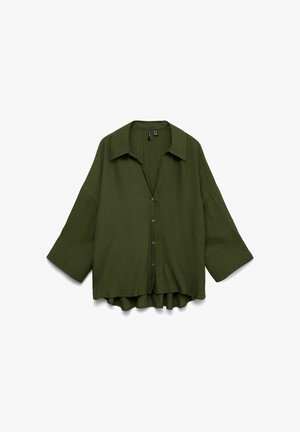 Vero Moda, BLUSE VMDORIS TOP - Chemisier - forest night