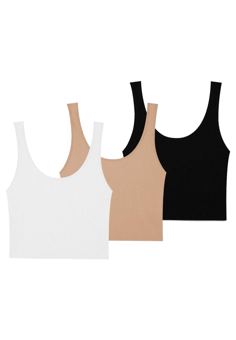 Stradivarius Top zwart
