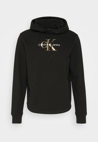 Calvin Klein Jeans ARCHIVAL MONOLOGO HOODIE - Jersey con capucha - ck black
