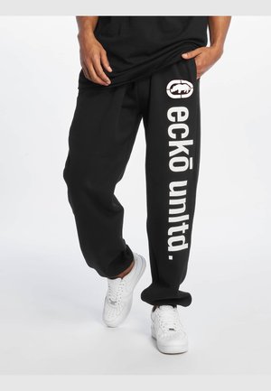 URBAN CLASSICS 2FACE  - Tracksuit bottoms - black