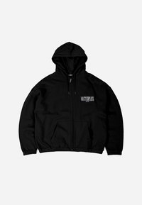 UNISEX   - Užtrauktuku užsegamas treningas - black