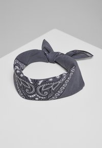 Urban Classics BANDANA - Selyemkendő - darkgrey