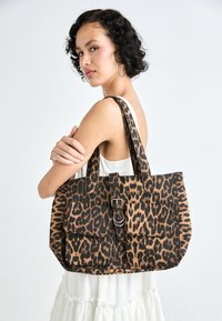 Shopping bag - black/brown