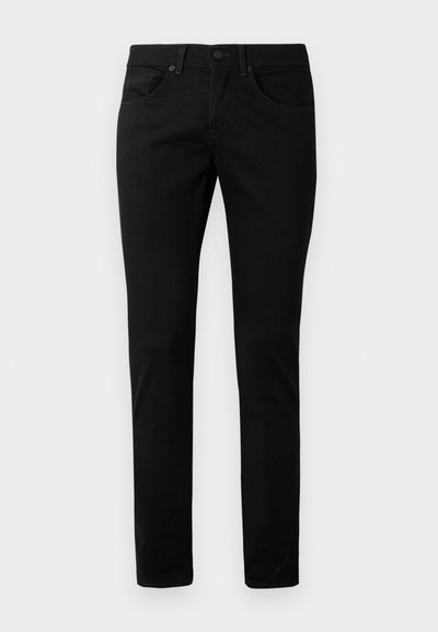 GEORGE POCKETS BOTTOM OPENING - Jean slim - black