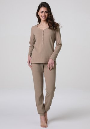 WAFFLE SET - Pigiama - caffè latte