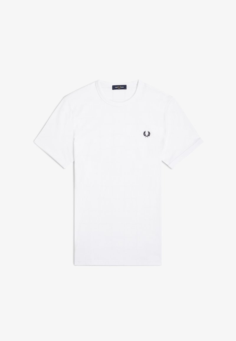 Ringer Basic Fred Perry RINGER - Basic T-shirt - white - Zalando
