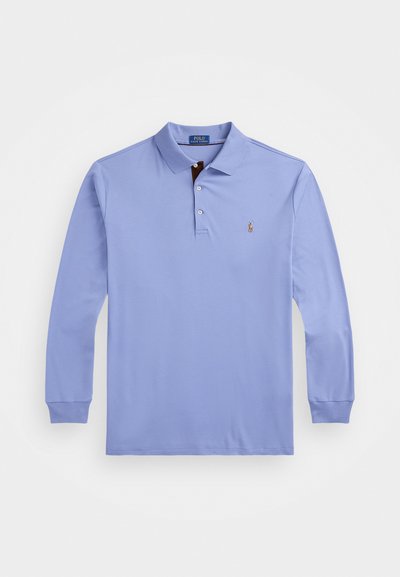 Polo Ralph Lauren Big & Tall SOFT COTTON LONG-SLEEVE POLO SHIRT - Polo krekls - campus blue