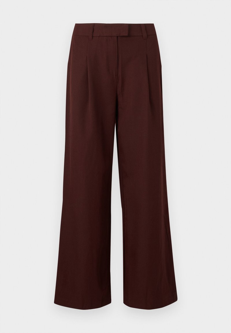 Anna Field Broek bordeauxrood