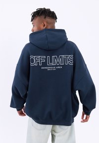 YOURTURN UNISEX - Sweat à capuche - sky captain