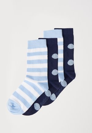 KIDSSOCKS DOTS UNISEX 4 PACK - Socks - blue
