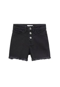 Mango Kids Kratke hlače od trapera - black denim