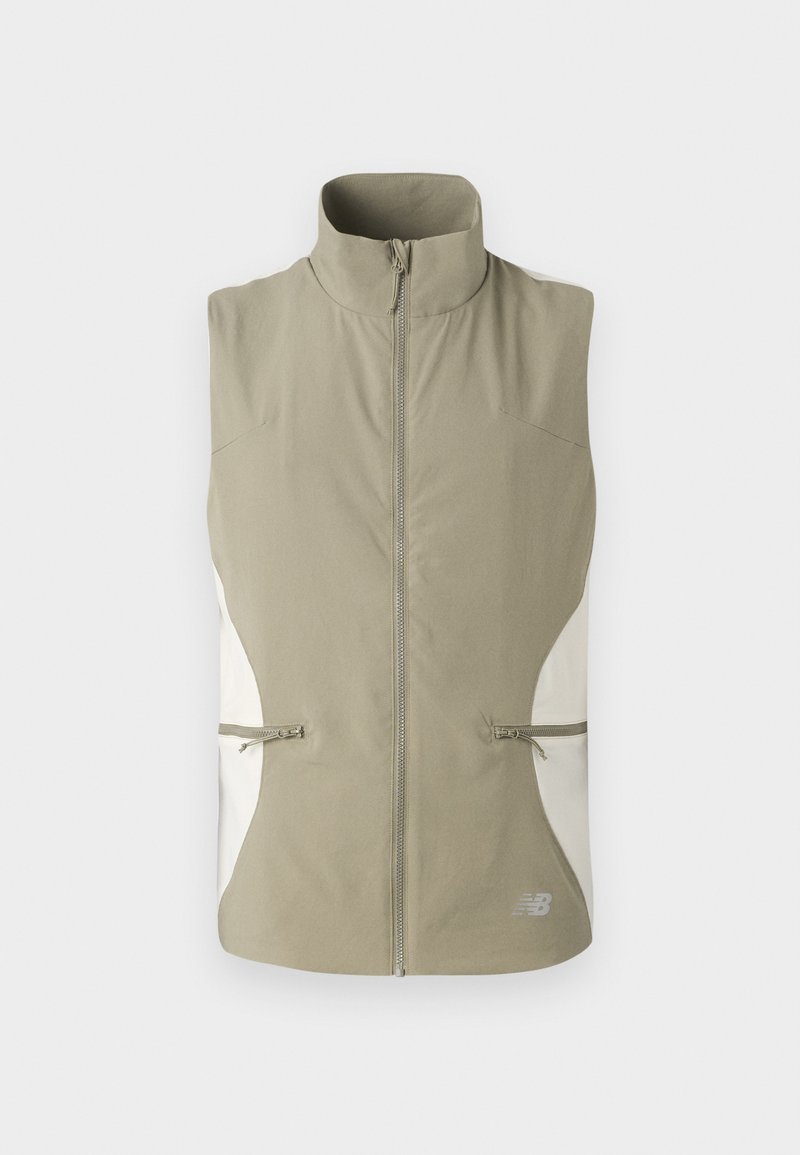New Balance Bodywarmer lichtbruin