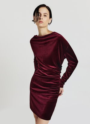 Calliope CINIGLIA - Vestito casual - vinaccia